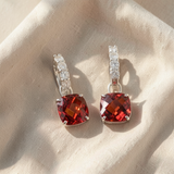Rubin- & Diamant-Ohrstecker