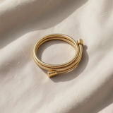 Gedrehtes Gold-Armband