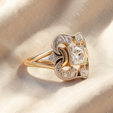 Gold Statement-Ring