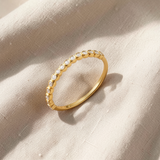 Diamant-Blasenring | Gold